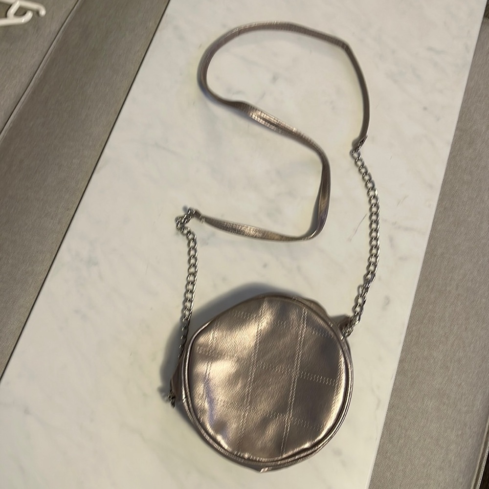 Rose gold no brand shoulder bag